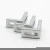 Import Die casting 90 degree  Zinc alloy material L bracket from China
