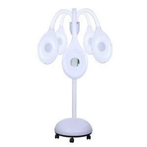 Dimming Adjustable 8X Magnify Cold Light Embroidery Floor Lamp LED Beauty Light Embroidery lights for Nail Tattoo Salon Lamp