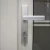 Import direct factory  double glazed aluminum front door from China