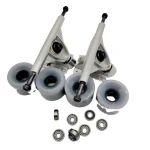 Direct Factory Price Skateboard Longboard Truck Wheels Bearing Kit Set for Cruiser Wheels Truck Set