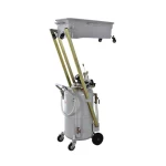 DMECL Movable Larger Engine Oil Drain Pan with Tank