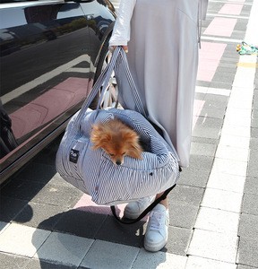 Dog Comfort Carrier HighQuality Korea Dog Bag Carrier Pet Carseat 100%cotton Korea made Shoulder bag Pet bed backpack Bed