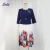 Import Dot printed A-line Casual Dresses african office ladies casual wear from China