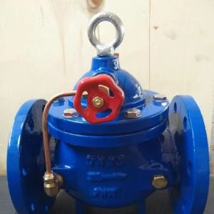 Double Flange 100x Hydraulic Water Ball Float Control Valves Water Ductile Iron 100X Float valve