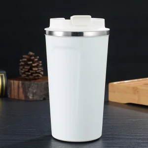 Double wall stainless steel vacuum insulated thermos water bottle