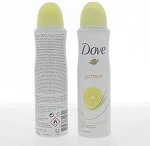 Dove Sensitive, Mineral Touch Pack of 2 Deodorant Sprays For Women
