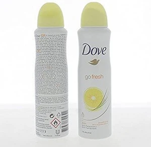Dove Sensitive, Mineral Touch Pack of 2 Deodorant Sprays For Women