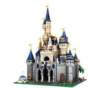 Dream Romantic Princess Castle Kid Build Toy Plastic Building Block Toys Legoingly Series Building Blocks Toys 2020 New Hot Sale