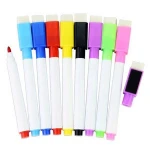 dry erase magnet whiteboard marker with brush for promotional with Magnet And Eraser