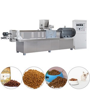 Dry pet food processing machine