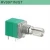 Import Dual Stereo Gang Rotary Vertical Potentiometer With Push Switch from China