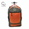 durable nylon waterproof luggage bag travel trolley luggage with multi pockets