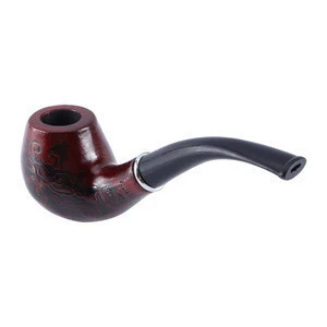 Durable Wooden Enchase Smoke Smoking Pipe Tobacco Cigarettes Cigar Pipes For Smoking Weed With Cleaners Pipe Rack