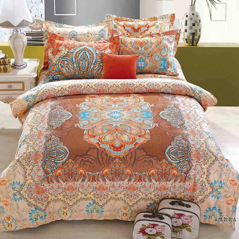 Duvet cover bedding set 3d printed bedding set  bed sheets 100% cotton bedding set