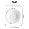 E-8008 LED Surf Bluetooth speaker with pillow invisible bubble bath