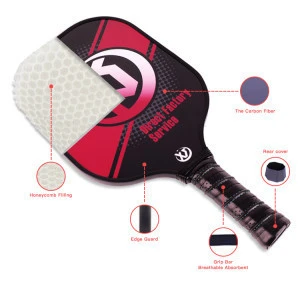 Eco-Friendly pickleball paddle graphite honeycomb composite pickle