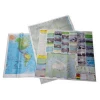eco-friendly tyvek foldable map with low price