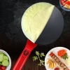 Electric crepe maker with handle