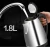 Import Electric Kettle 2L 1500W Kitchen Water Boiler Stainless Steel Tea Pot Auto Power-off ProtectionTeapot Instant Heating from China