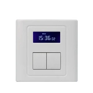 Electrical 2 Loads Time Switch with LCD Display