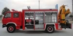 Emergency rescue fire vchicle, Dongfeng 6cbm fire vehicle