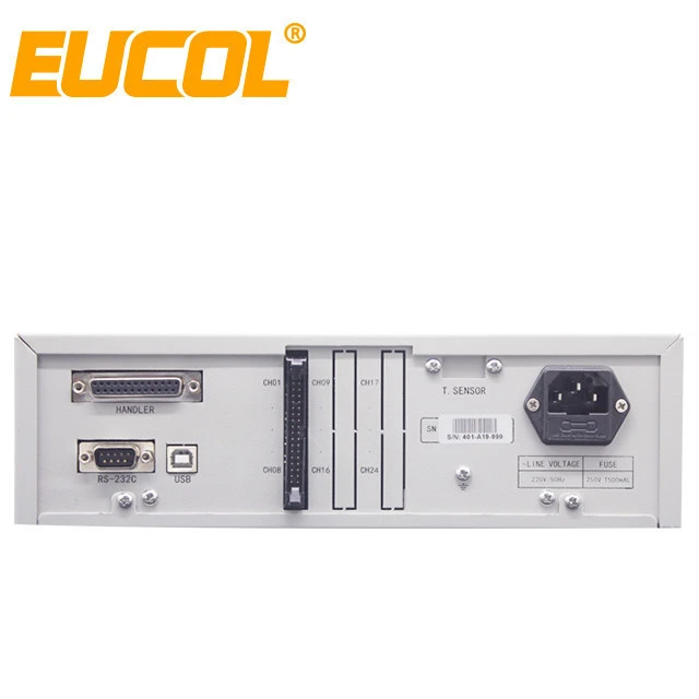 EUCOL High Performance Multi-channel Resistance meter U2516X
