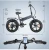 Import Europe free duty Foldable 20inch Fat Tire Super Lightweight City 500W 48V 10.4AH Folding E-bike Unisex Electric Bike Bicycle from China
