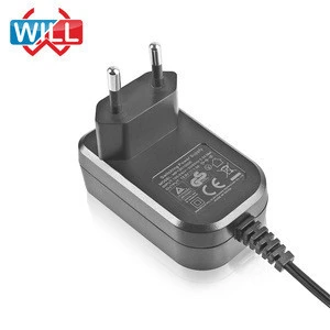 Europe safety approved power adapter 15v 0.5a 0.6a 0.8a eu plug wall mounted power supply 15volt ac power supply