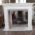 Import europe style natural stone pellet burner fireplace from China