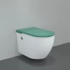 European sanitary ware one piece modern wall mounted ceramic bathroom pulse water closet wall hung wc tankless toilets