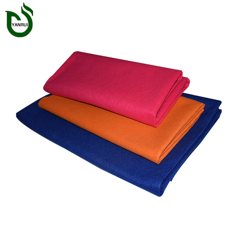 Excellent quality 70% viscose 30% polyester fiber recycled non woven fabric
