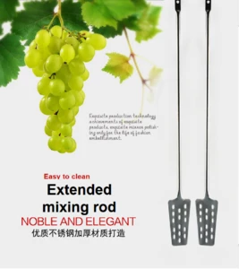 Extended mixing rod Other beverage home alcohol distillation Wine making equipment 304 Stainless steel