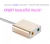 Import External USB Type-C 7.1 Sound Card Converter Adapter with 3.5mm Aux Stereo for Mac microphone headphone from China