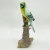 Import Factory custom design garden resin crafts home decoration Bird figurines resin parrot ornaments from China