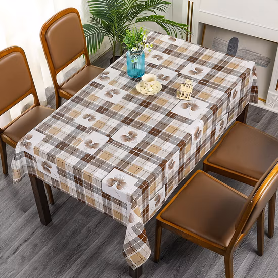 Factory Direct Customized Coffee Table Cover for Wedding Events Waterproof Tablecloth