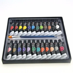 Factory Direct Supply Color Box Set Package Watercolor Paint Set 24 colors