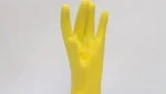 Factory direct supply premium grade yellow household latex gloves