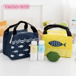 Factory directly provide Vietnamhot selling cartoon non-woven extra large lunch box thermal food delivery cooler bag