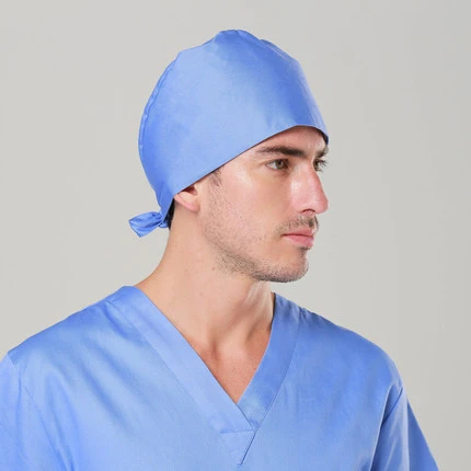 Factory price Custom Nursing Nurse Caps Surgical Hats Medical nursing head cap