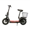 Factory price folding scooter adult with seat big fat tire wheels scooter electric with basket electric scooter for big foot