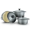 Factory supply low price cast iron set enamel cookware
