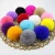 Import Factory wholesale artificial fur 5 to 15 cm long or short hair plush faux fur pom pom from China