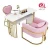 Import Factory wholesale nail salon furniture vented nail table used manicure table ultra luxury manicure table from China