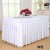 Import fancy beautiful table cloth table cover table skirt from China
