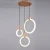 Import Fancy circle staircase lobby dining room kitchen island modern chandelier pendant luxury light from China