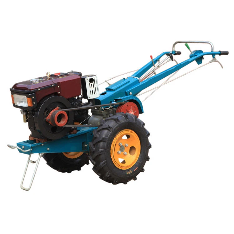 Farming Cultivator 10-18HP Two Wheel Tractor Chinese Walking Tractor And Equipment With Sapre Parts Tool Box Price List