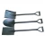 Import Farming Tool S518 steel Snow Outdoor Shovel Garden tool in Guangzhou supplier from China