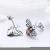 Import Fashion Bee Stud Earrings 925 Sterling Silver Earrings Studs from China