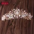 Import Fashional rhinestone tiara crystal wedding bridal crown from China
