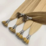Fasimei Wholesale Price Virgin Cuticle Aligned Hair Products Micro Loop Ring Nano Ring Hair Extensions